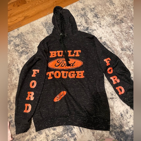 Ford Other - Ford Black and Orange Sweater Built Tough